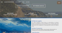 Desktop Screenshot of prefreight.com